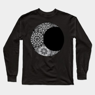 Moon Mandala Long Sleeve T-Shirt